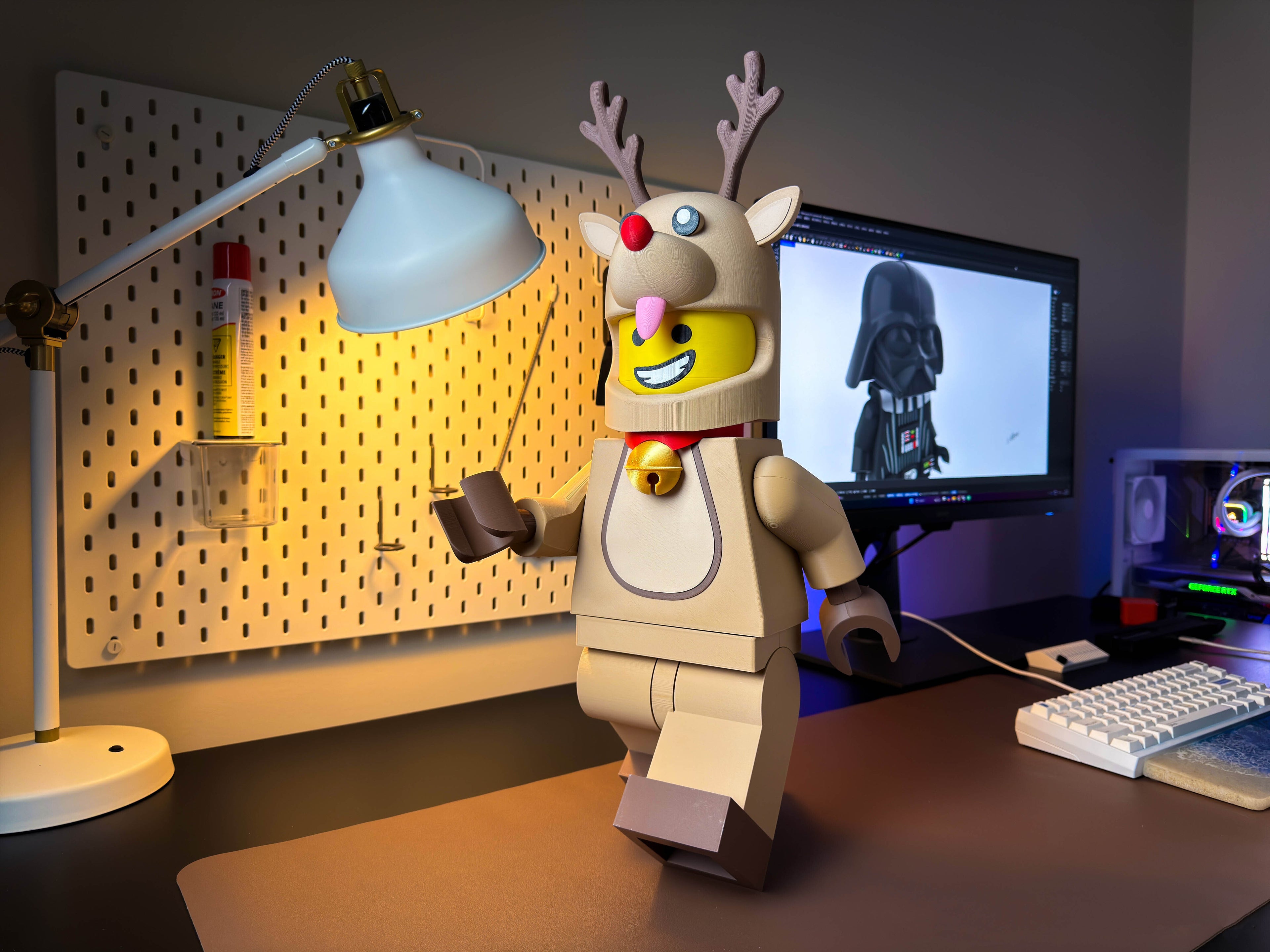 Holiday Reindeer Modular Figure