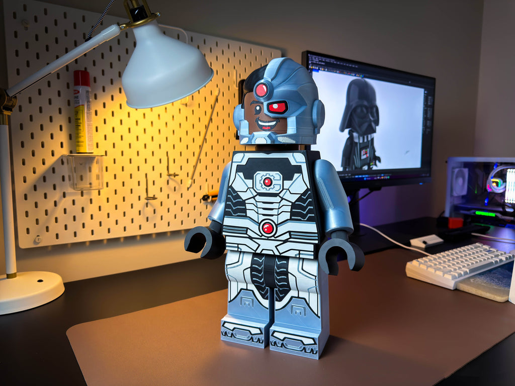 Half-Machine Hero Modular Figure