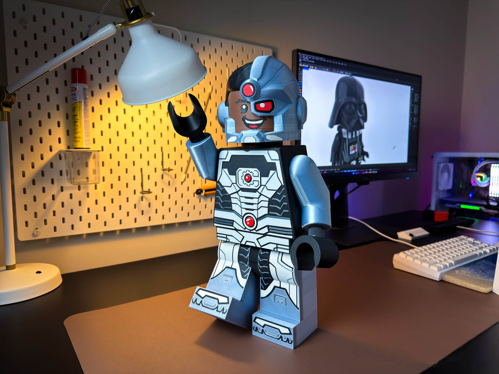 Half-Machine Hero Modular Figure