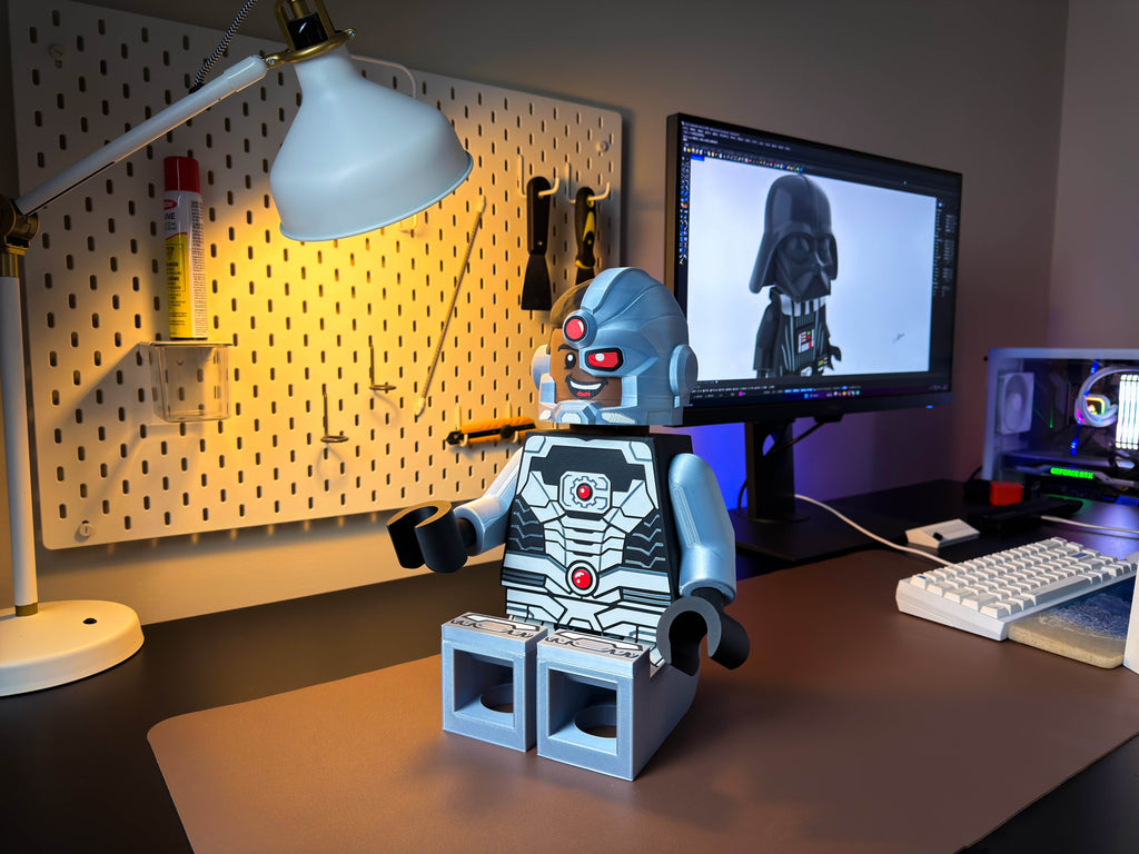 Half-Machine Hero Modular Figure