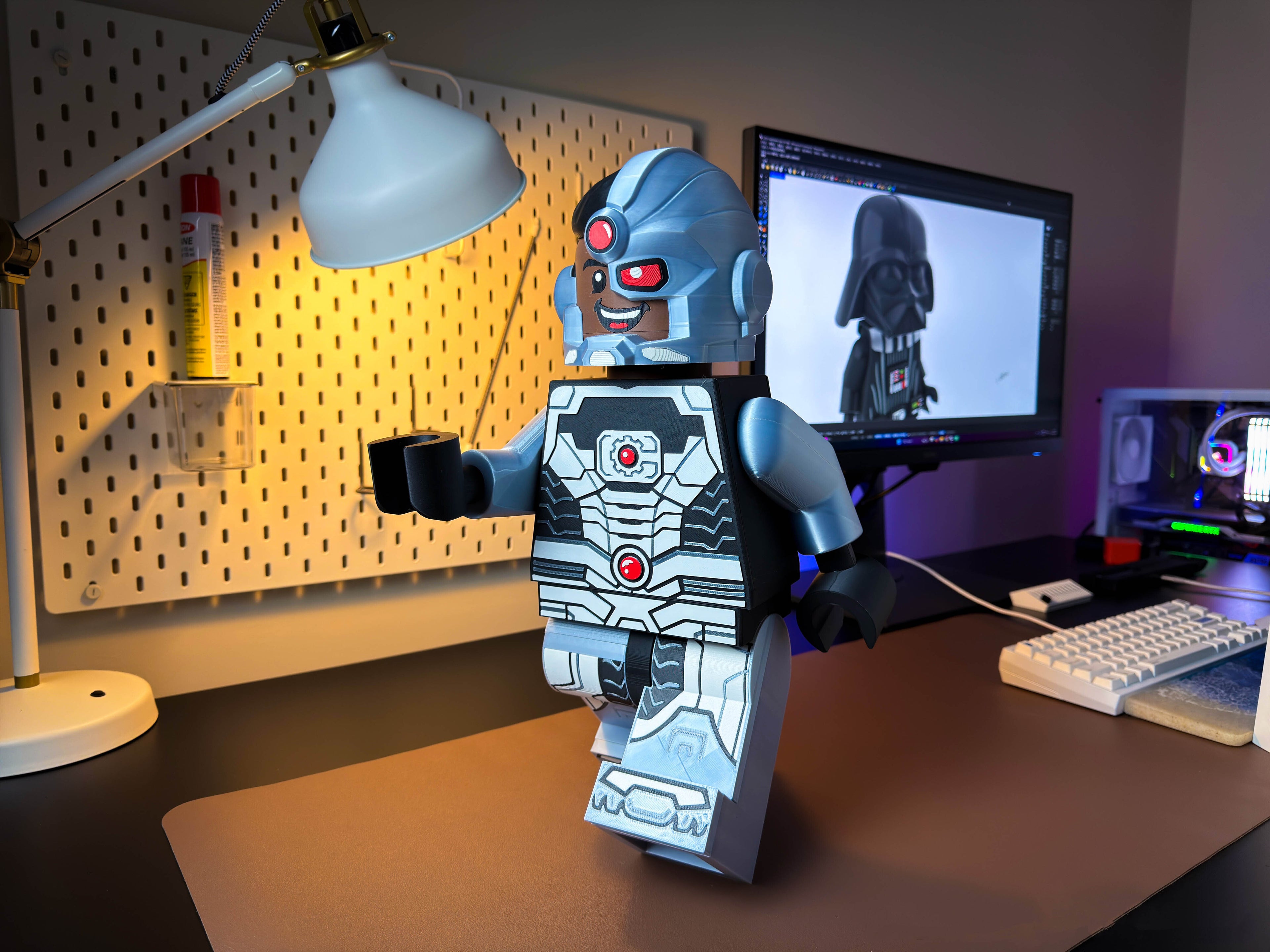 Half-Machine Hero Modular Figure