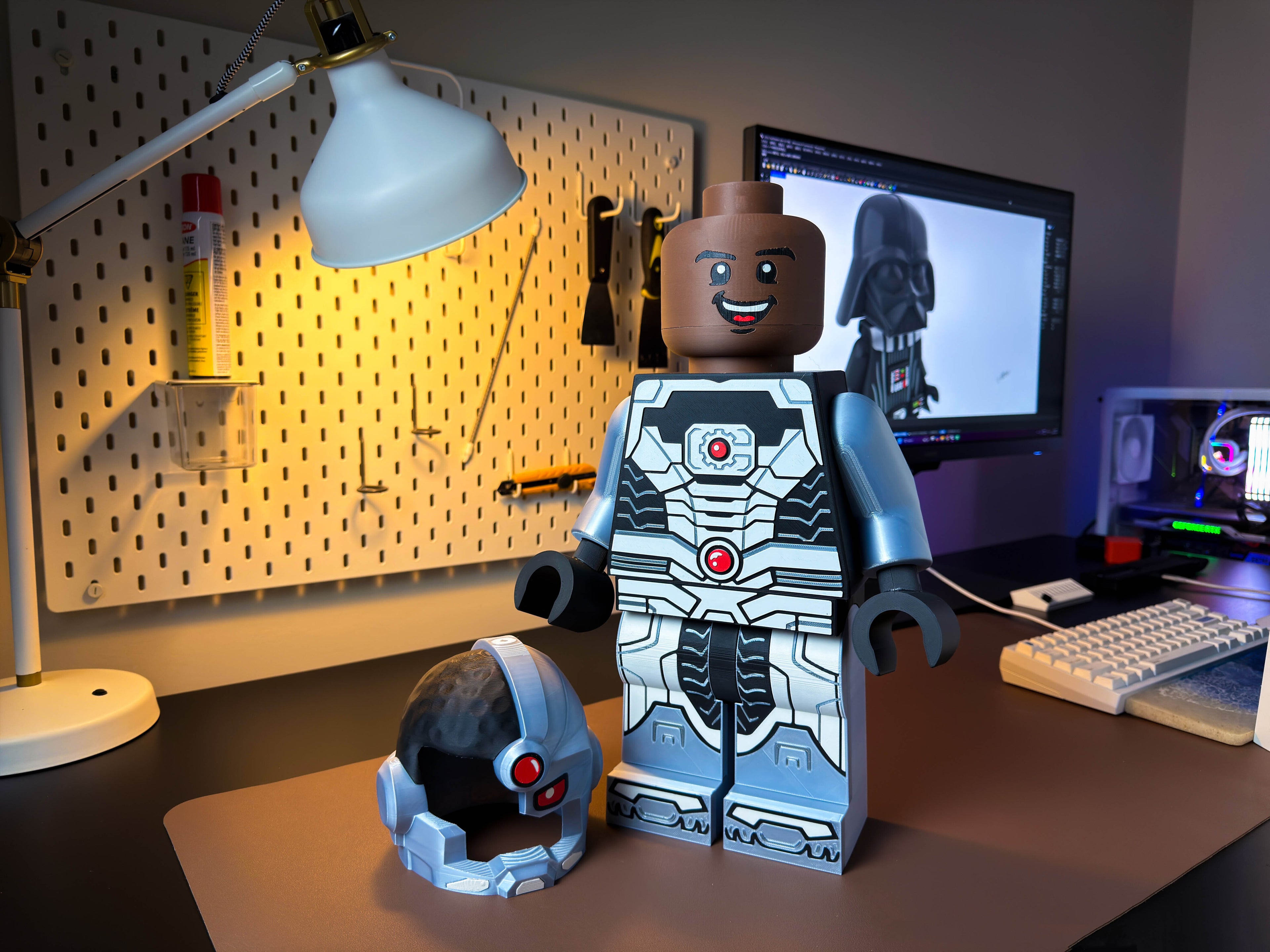 Half-Machine Hero Modular Figure
