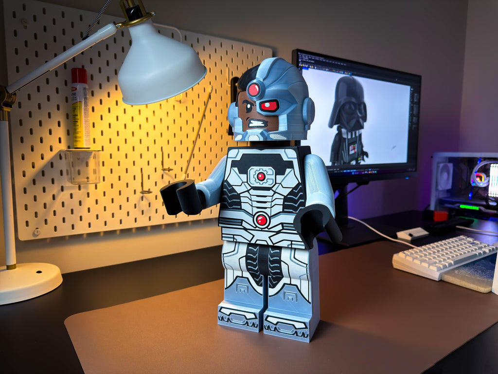 Half-Machine Hero Modular Figure
