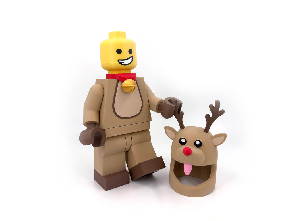 Holiday Reindeer Modular Figure