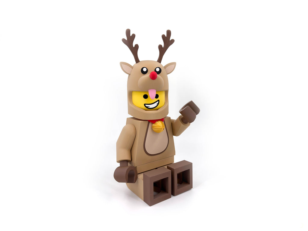 Holiday Reindeer Modular Figure