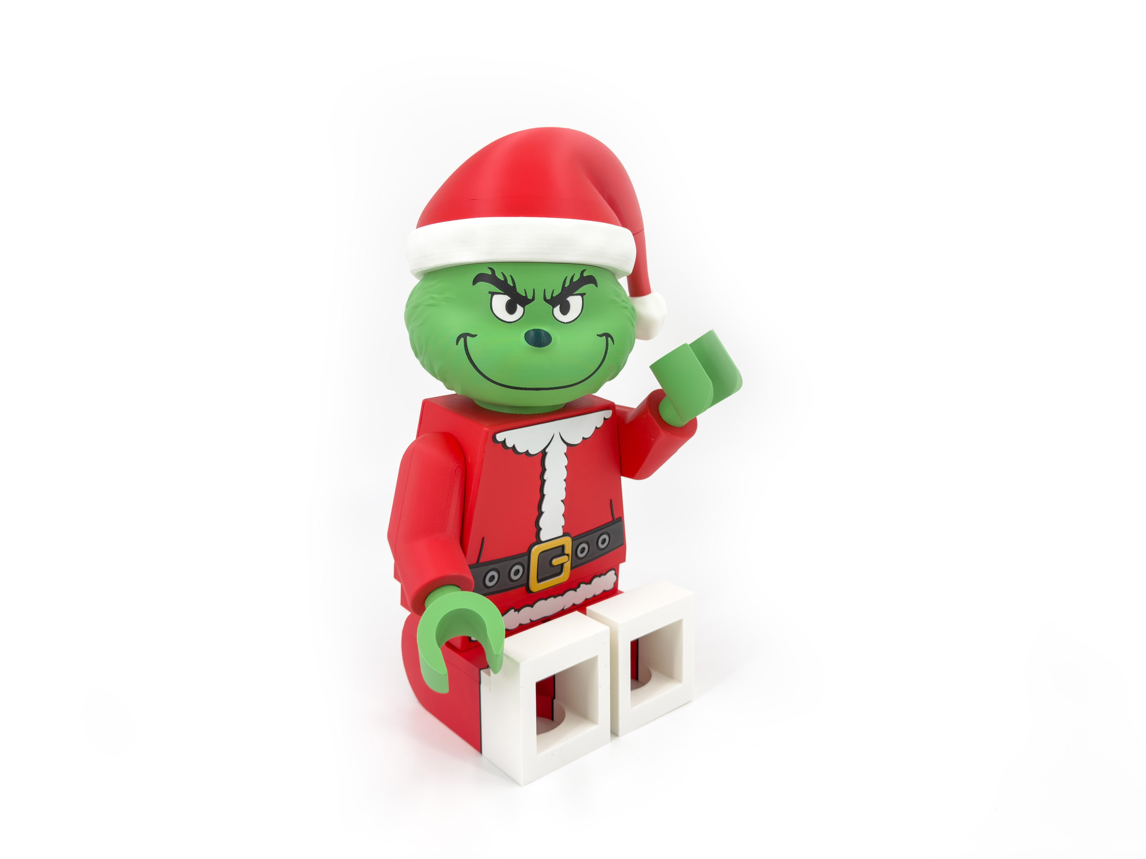 Green Holiday Grump Modular Figure
