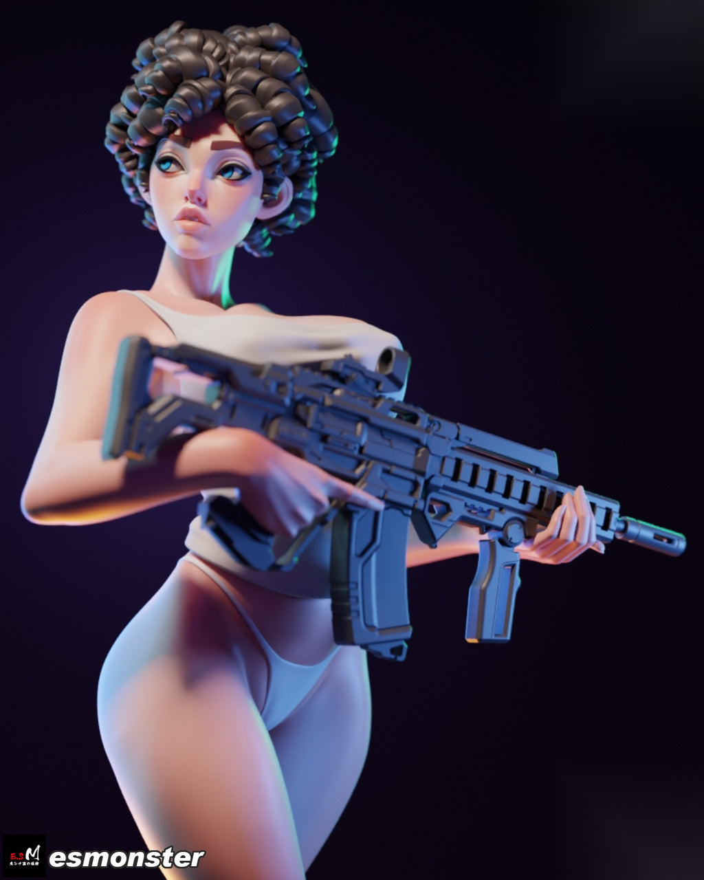 Ellen Ripley Character 3D print 2