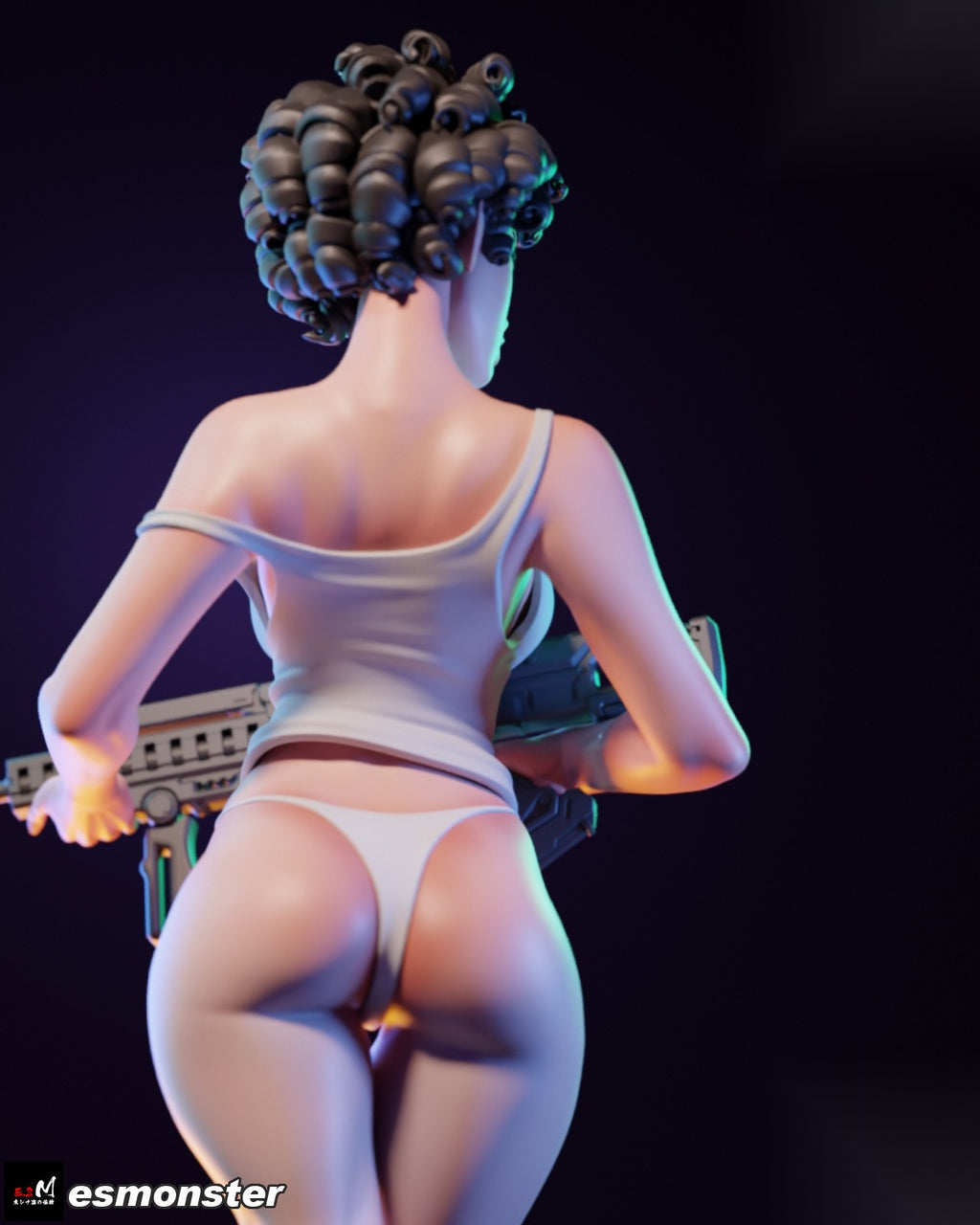 Ellen Ripley Character 3D print 4