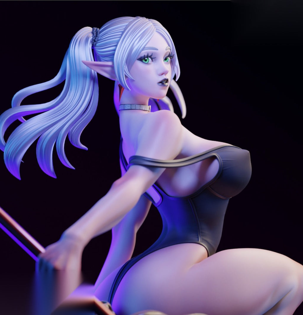 Frieren (Dark Ver.) Character 3D print 1