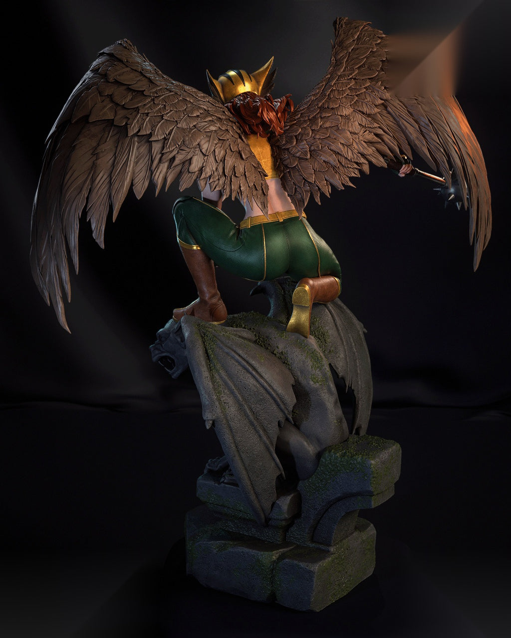 Hawkgirl Character 3D print 3