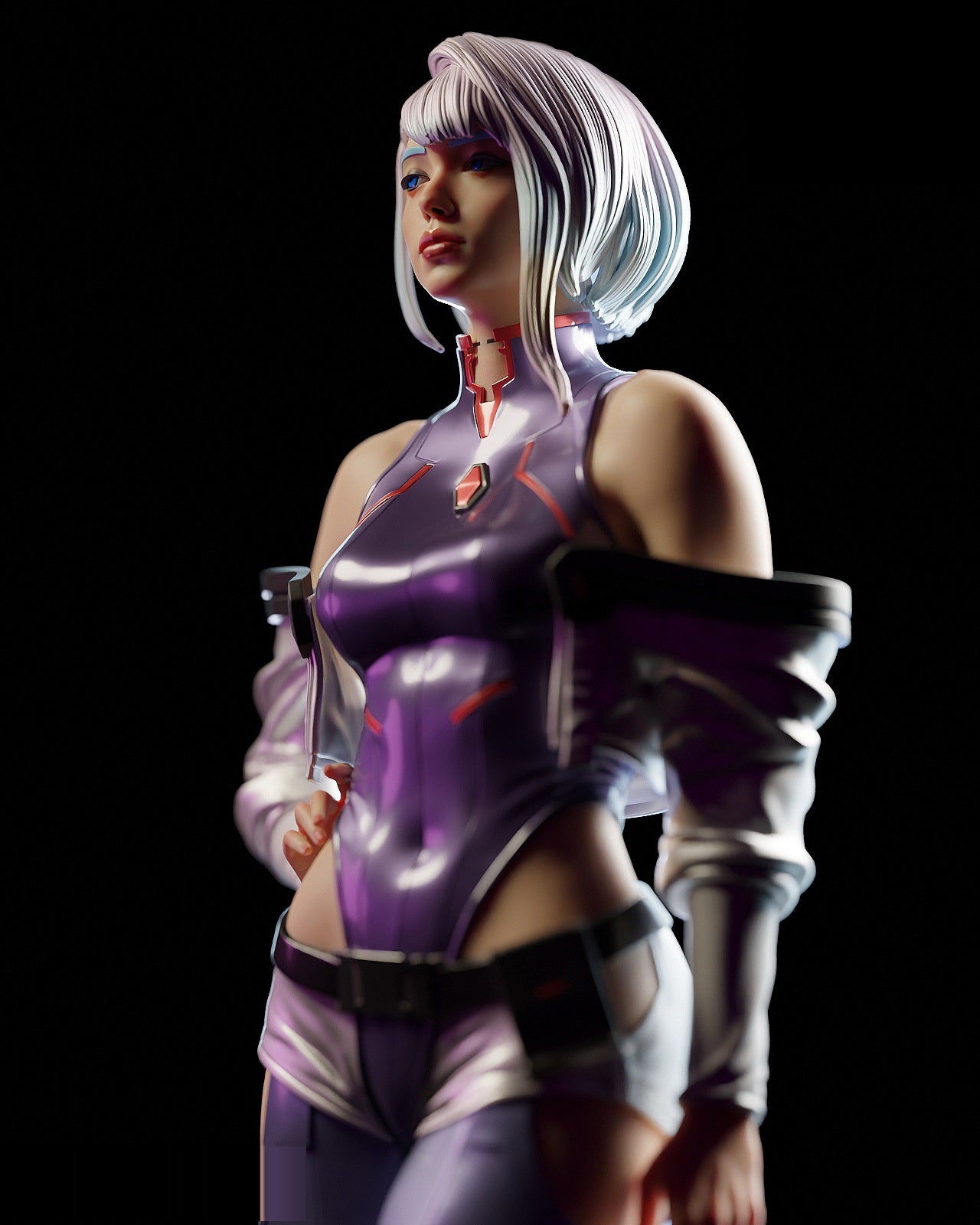 Lucy 3D printed statue