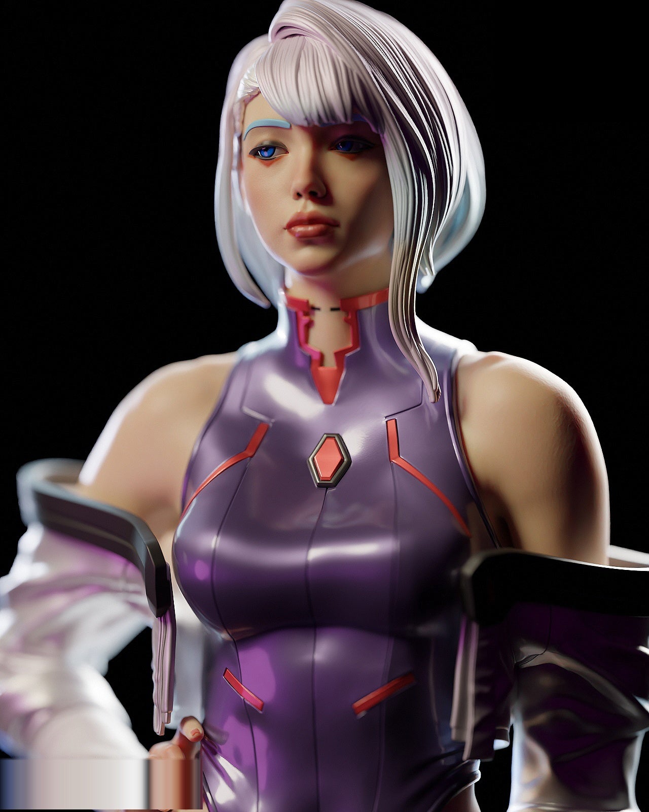 Lucy 3D printed statue