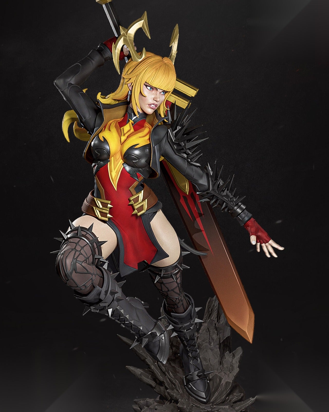 Magik Phienix Character 3D print 2