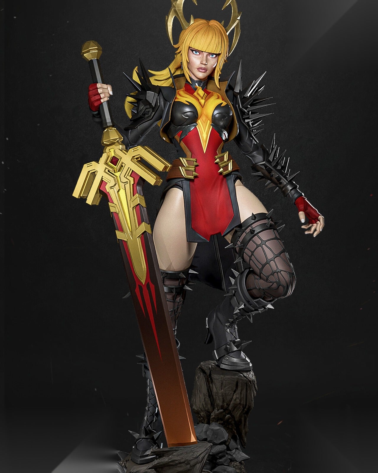 Magik Phienix Character 3D print 3