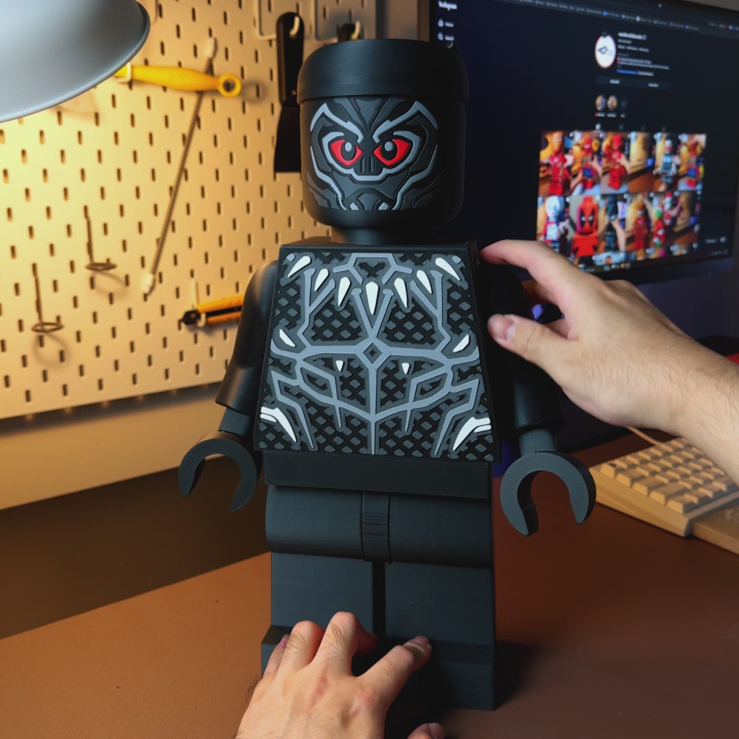 Vibranium Warrior King Modular Figure