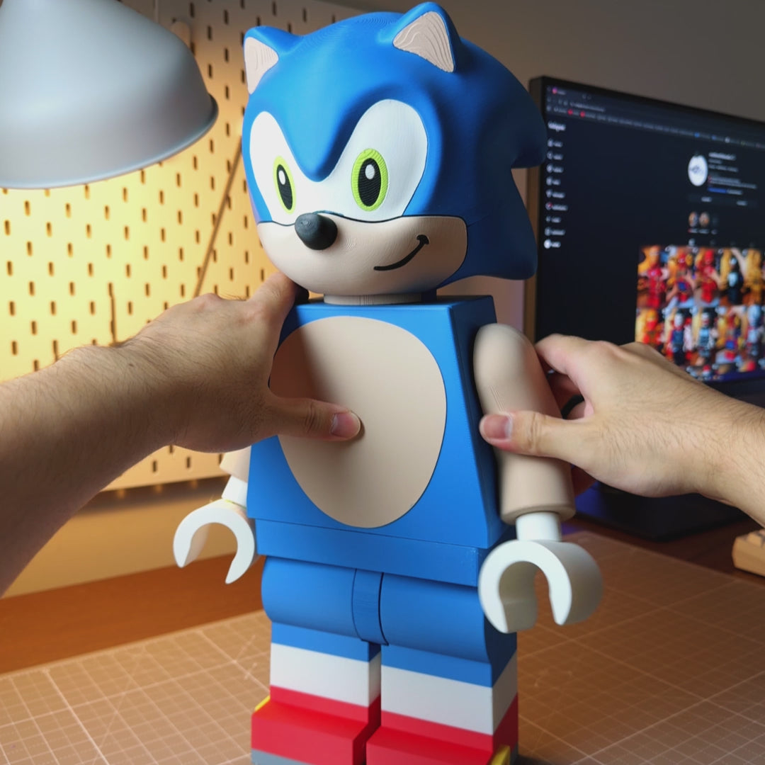Blue Speed Demon Modular Figure