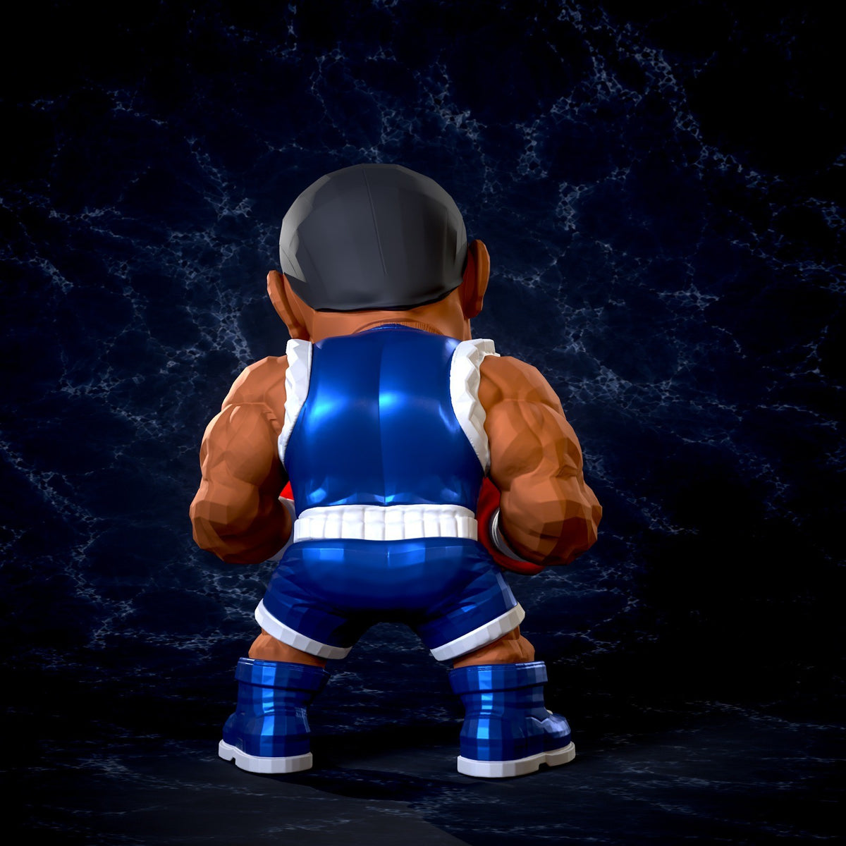 Balrog Street Fighter Fan Art Figure Full Colour 3D Printed Statue