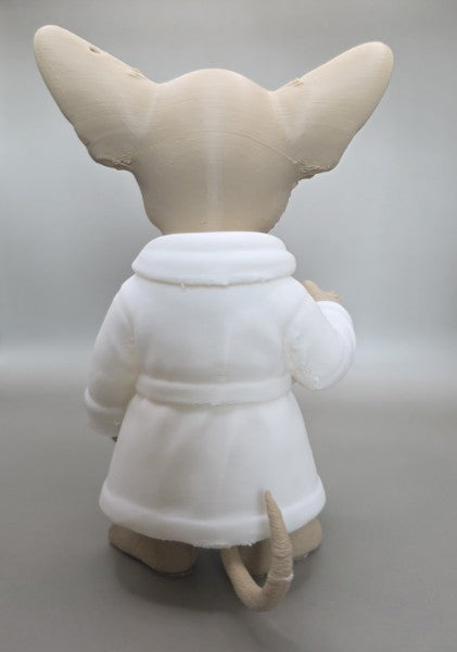 Tired Chihuahua Dog Figure