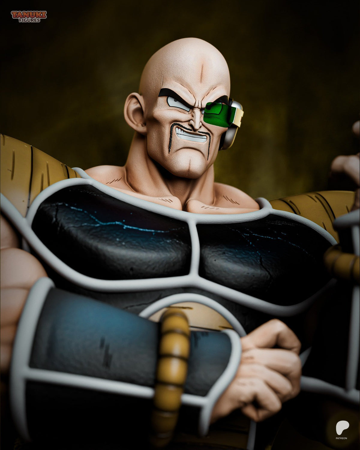 Nappa (Dragon Ball Z) 3D Printed Garage Kit Figure