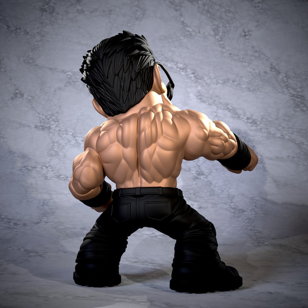 Johnny Cage Mortal Kombat Fan Art Figure Full Colour 3D Printed Statue