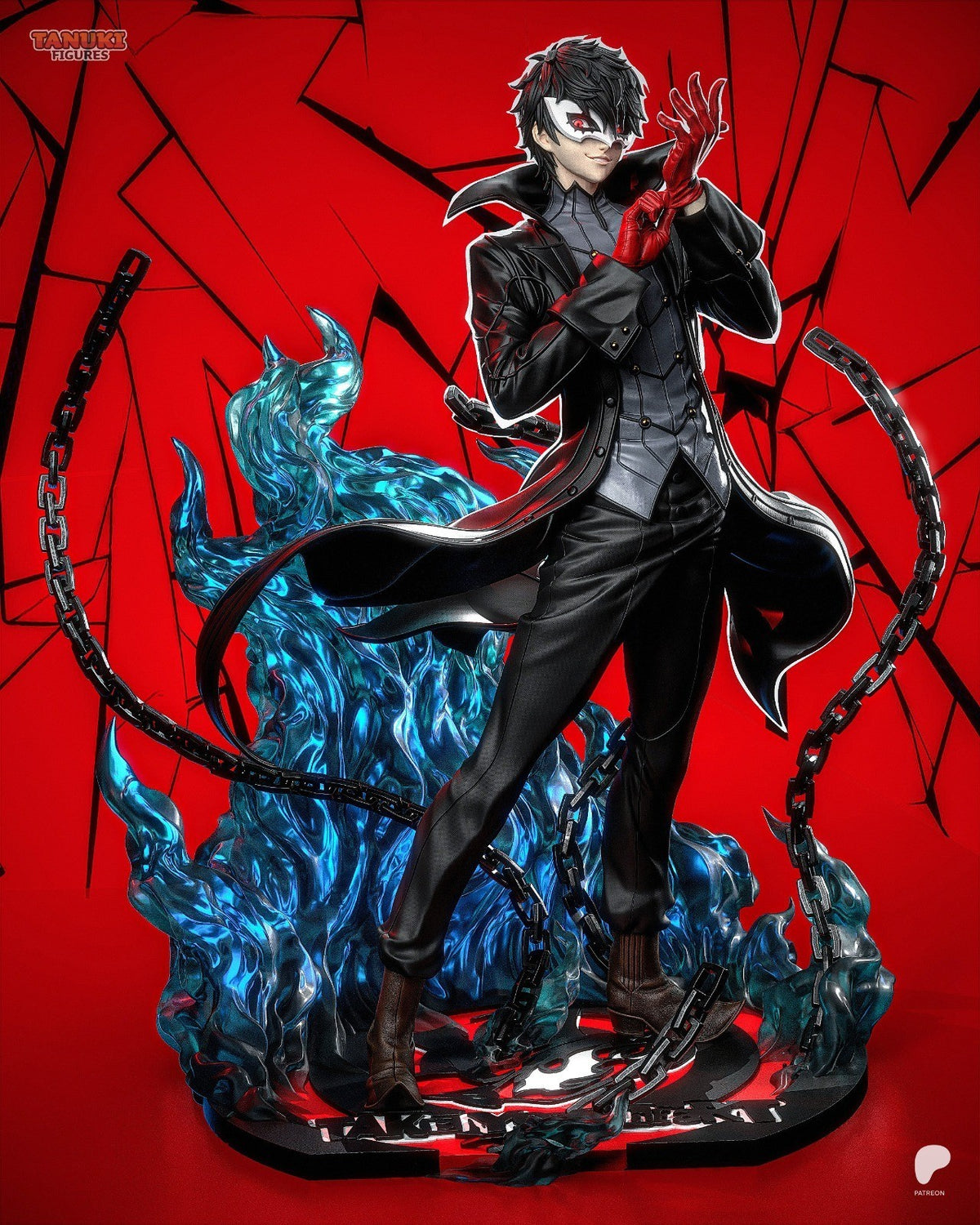 Joker (Persona 5) 3D Printed Garage Kit Figure