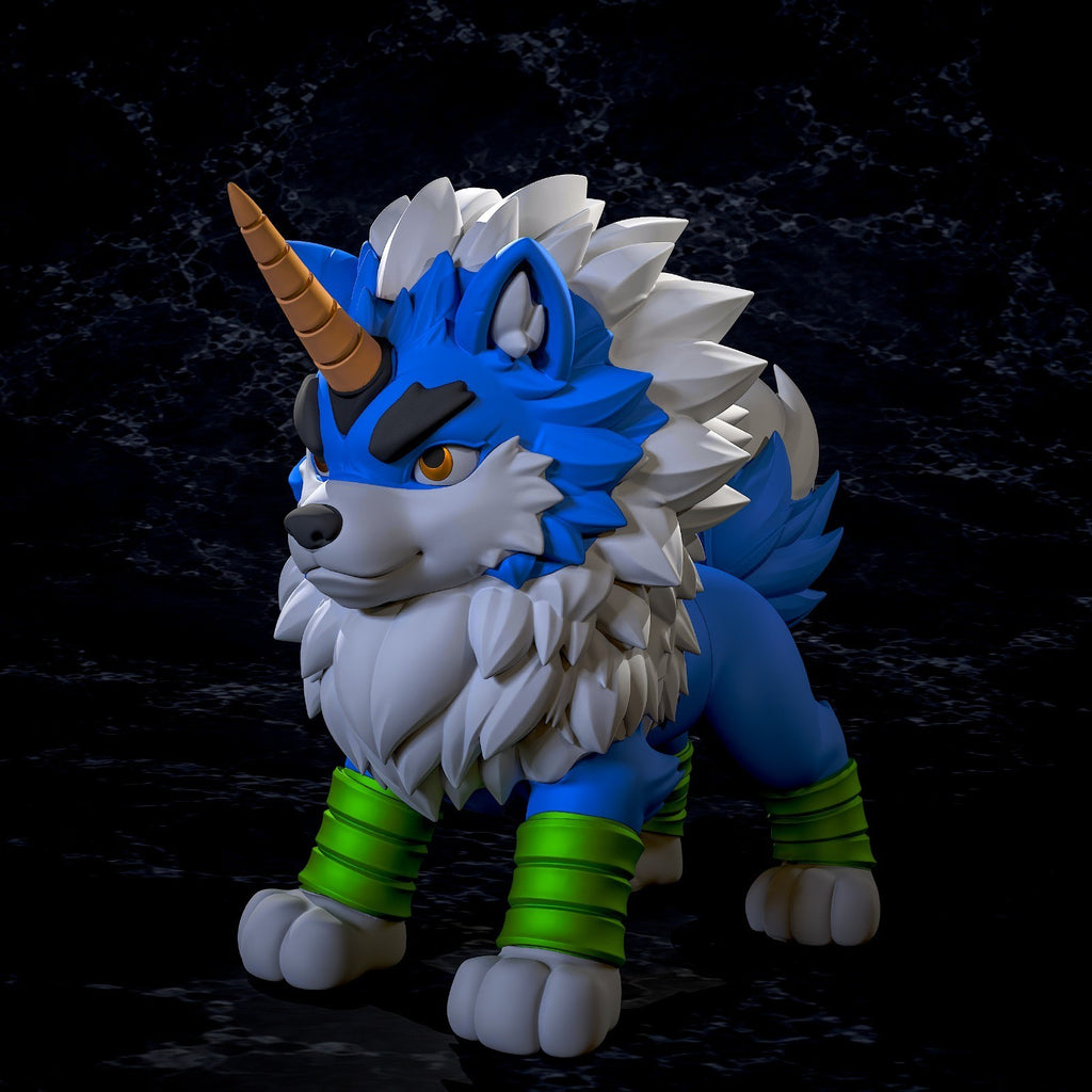Ranga Tempest Tensura Slime Fan Art Figure Full Colour 3D Printed Statue