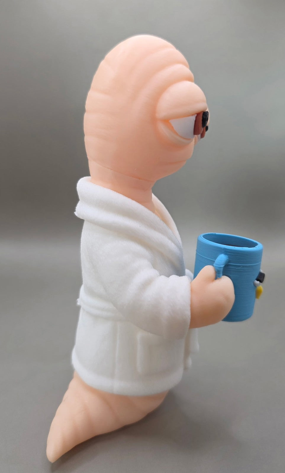 Tired Worm Figure