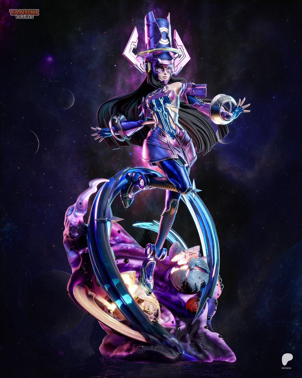 Galacta (Marvel Rivals) 3D Printed Garage Kit Figure