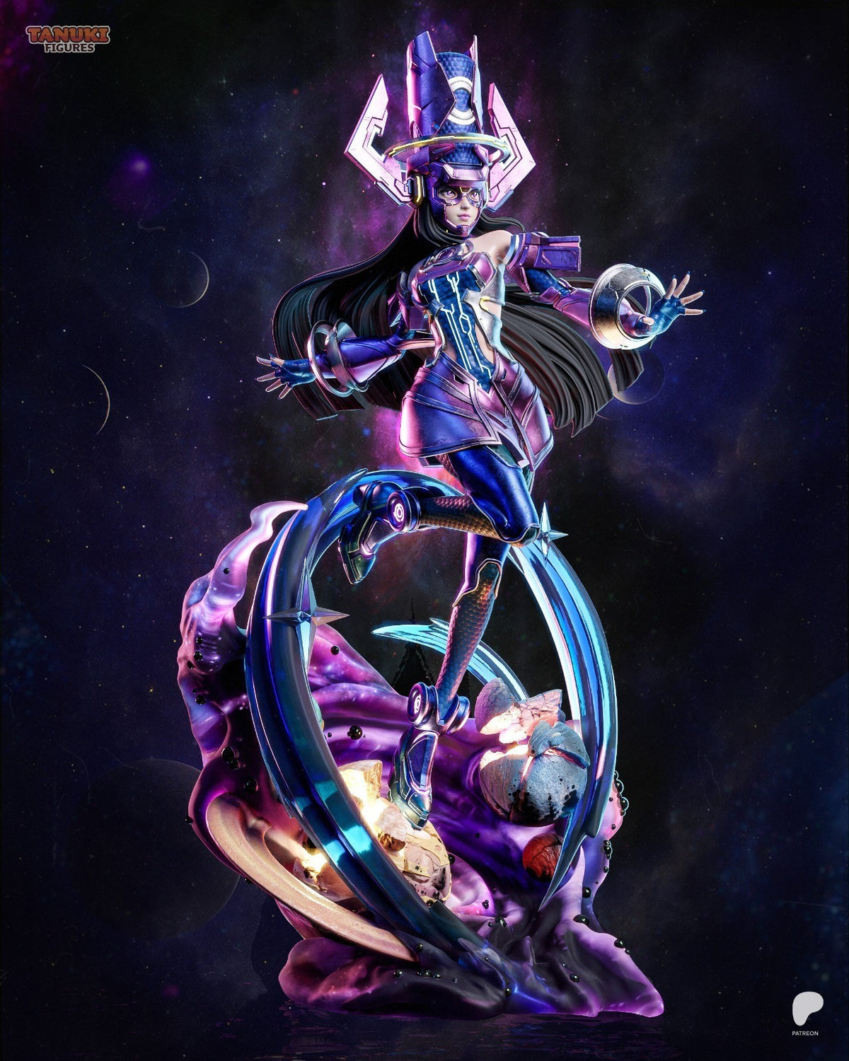 Galacta (Marvel Rivals) 3D Printed Garage Kit Figure