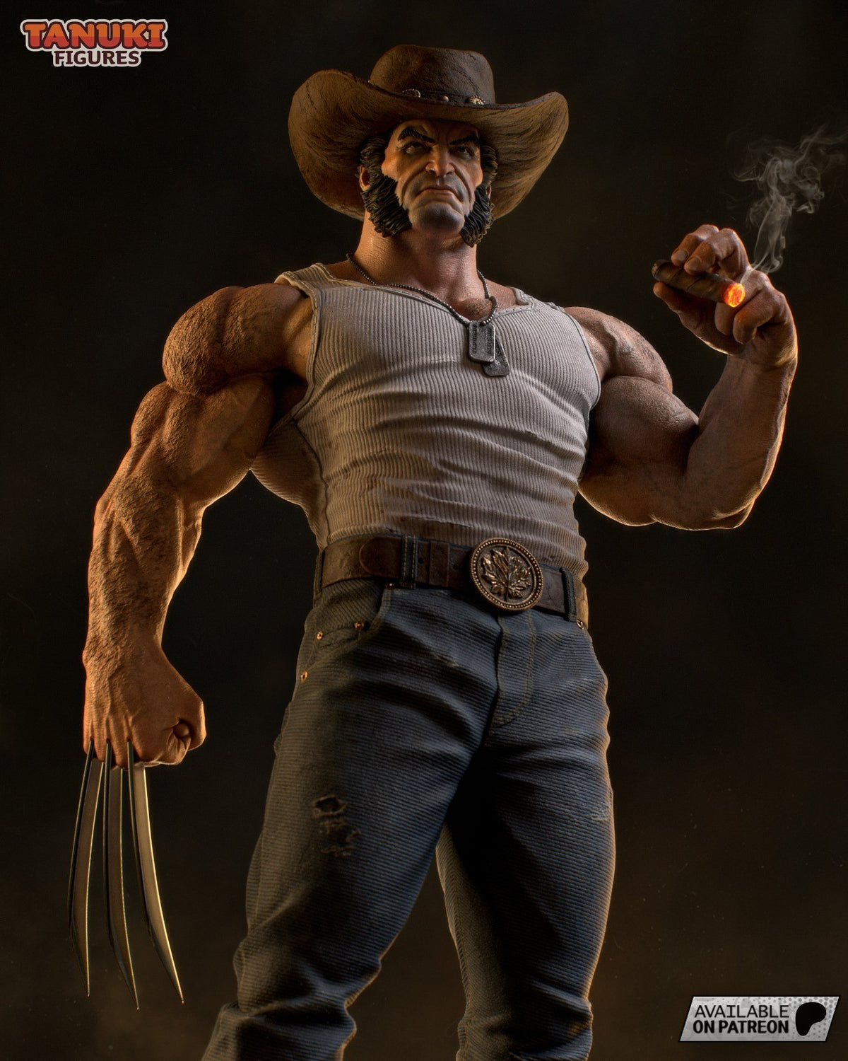 Logan (Marvel) 3D Printed Garage Kit Figure