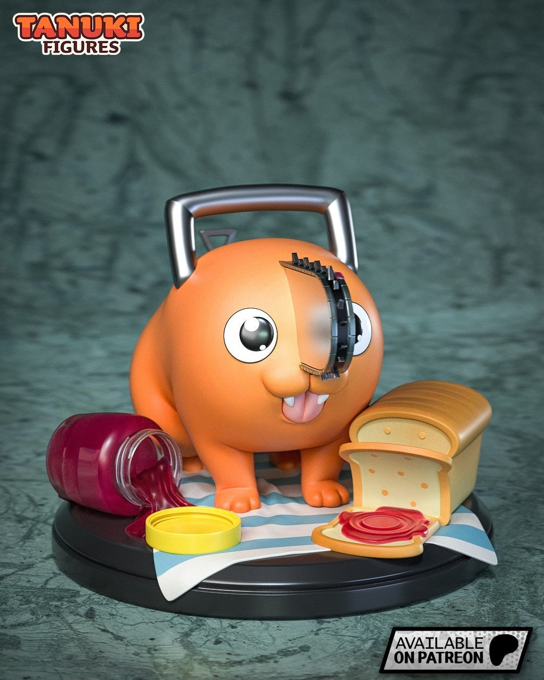 Pochita (Chainsaw Man) 3D Printed Garage Kit Figure
