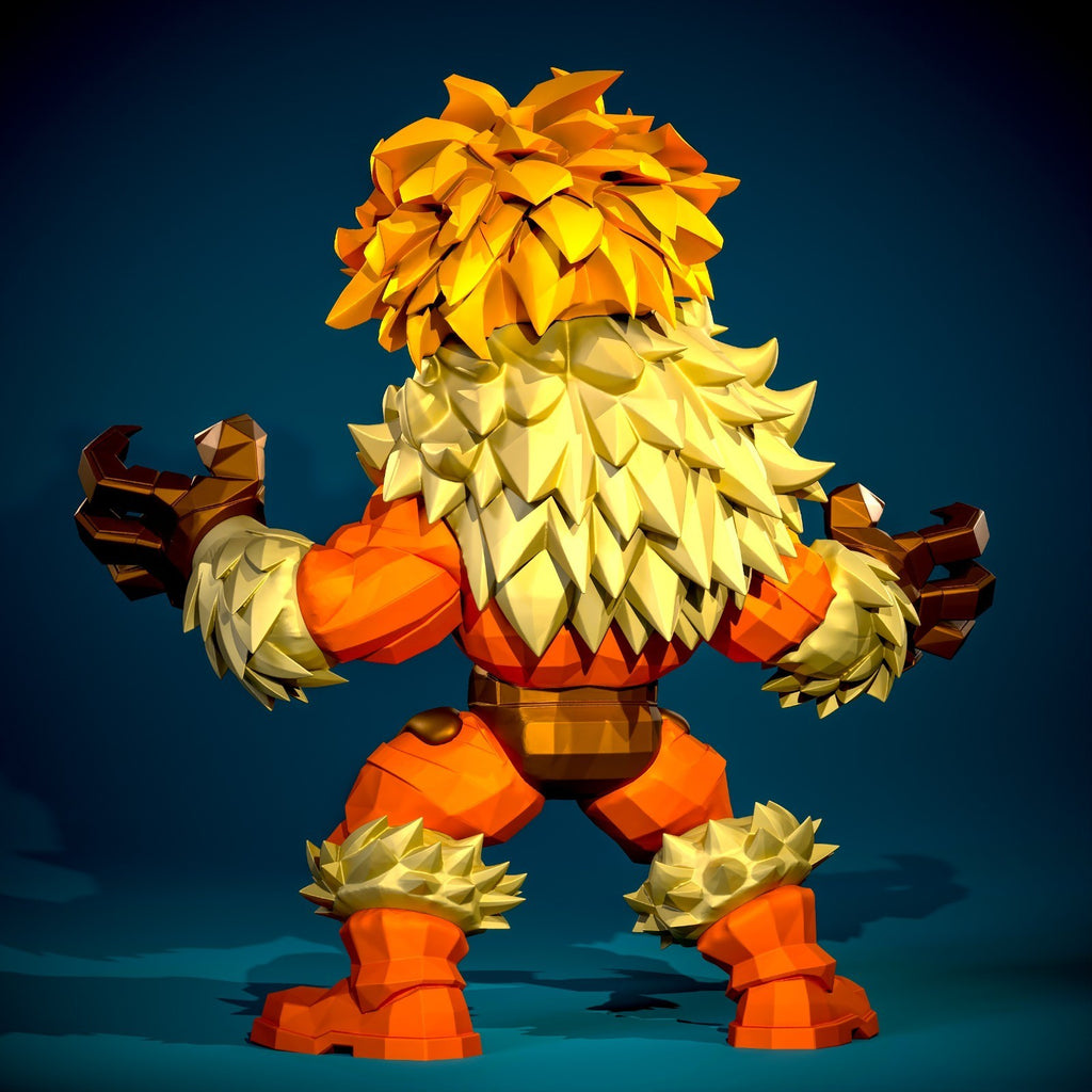 Sabretooth Marvel Fan Art Figure Full Colour 3D Printed Statue