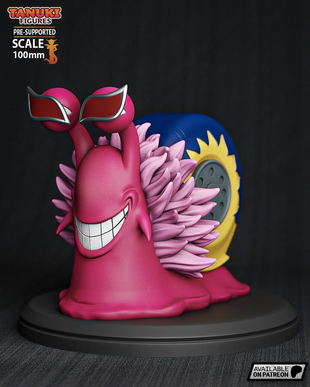 Den Den Mushi (One Piece) 3D Printed Garage Kit Figure
