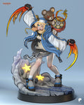 Bridget (Guilty Gear) 3D Printed Garage Kit Figure