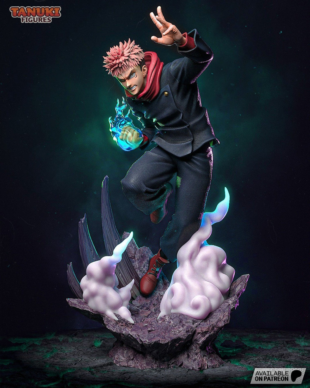 Itadori & Sukuna (Jujutsu Kaisen) 3D Printed Garage Kit Figure