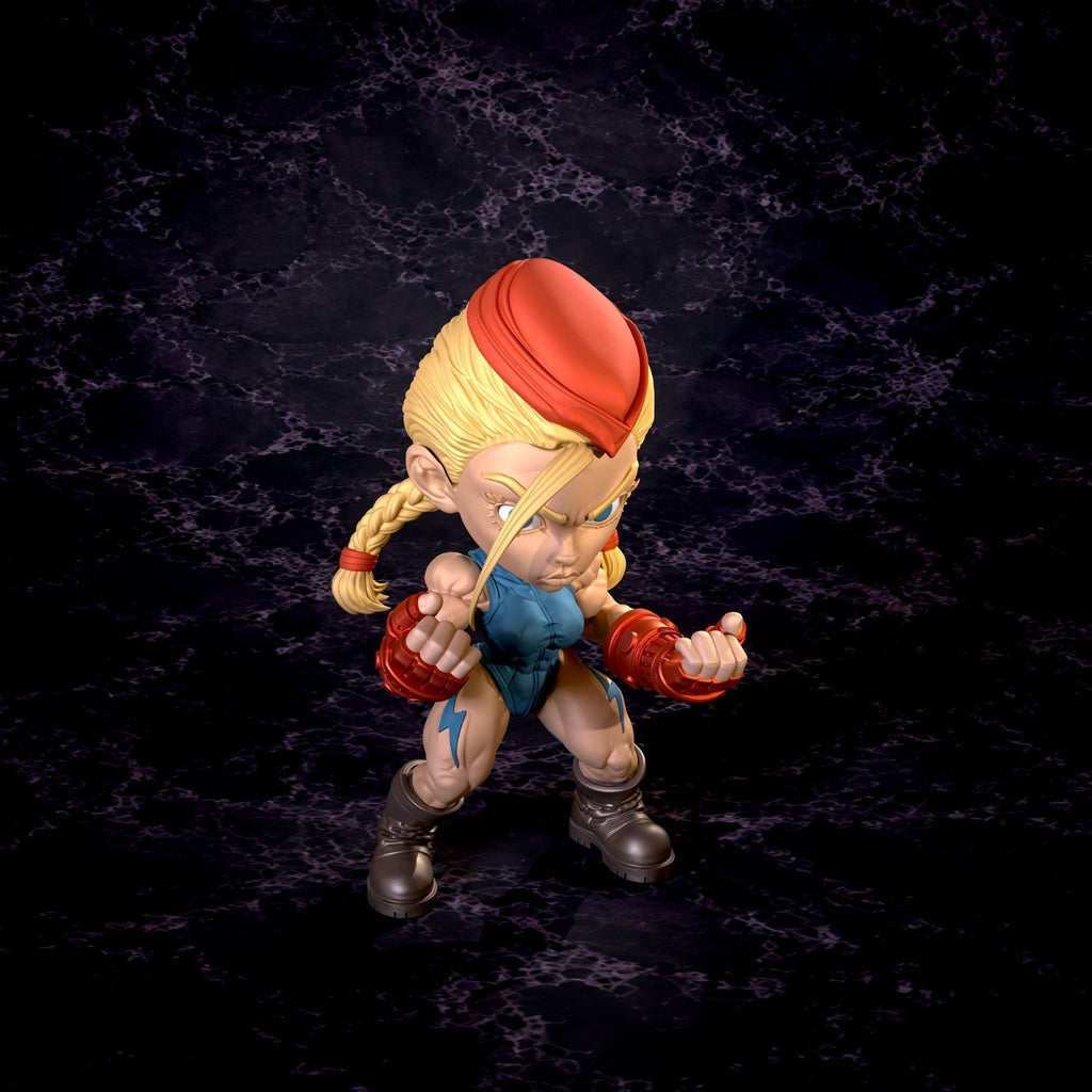 Cammy SF6 Street Fighter Fan Art Figure Full Colour 3D Printed Statue