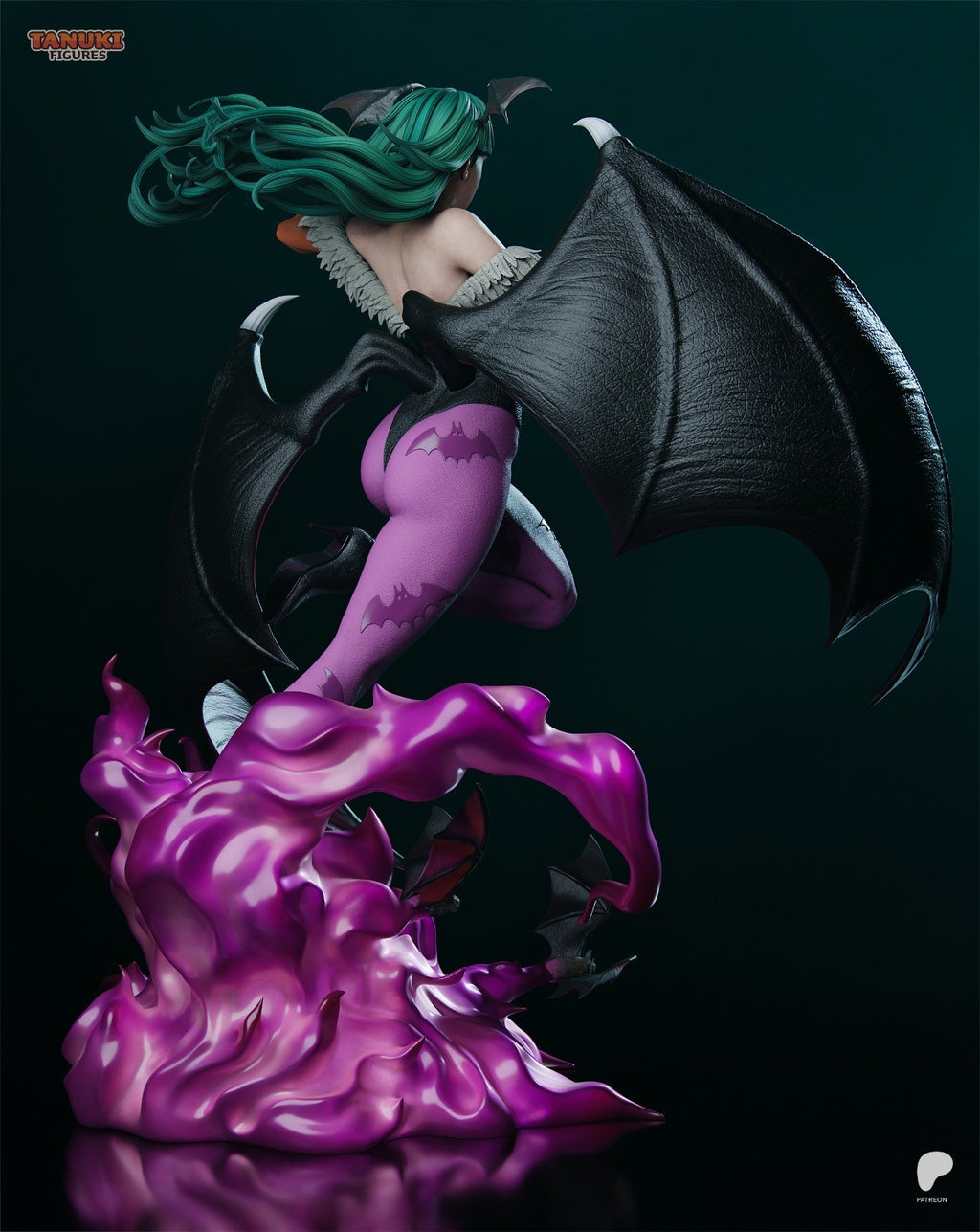 Morrigan (Darkstalkers) 3D Printed Garage Kit Figure