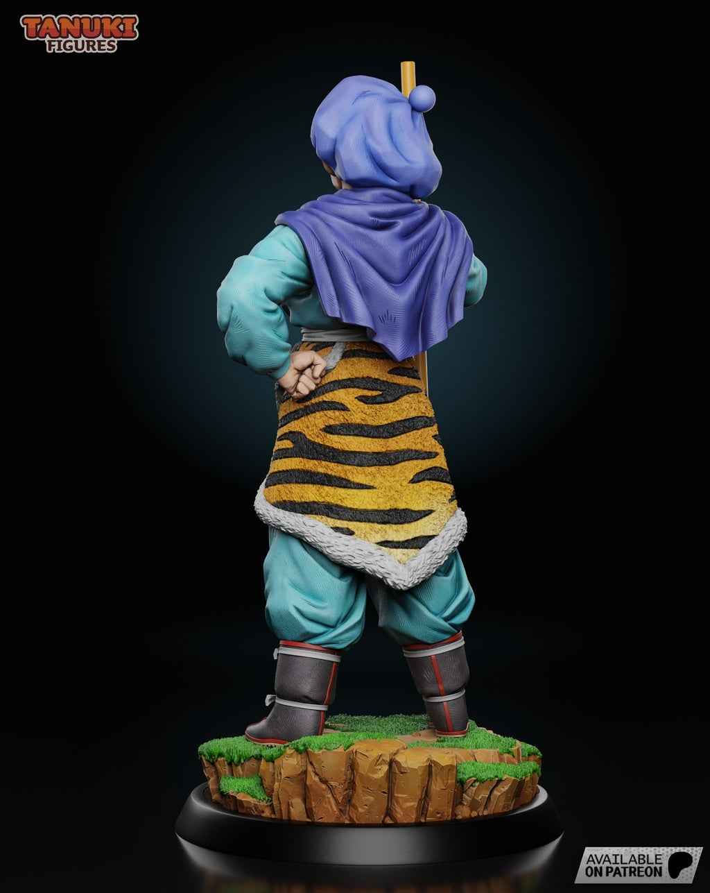 Goku Saiyuki (Dragon Ball) 3D Printed Garage Kit Figure