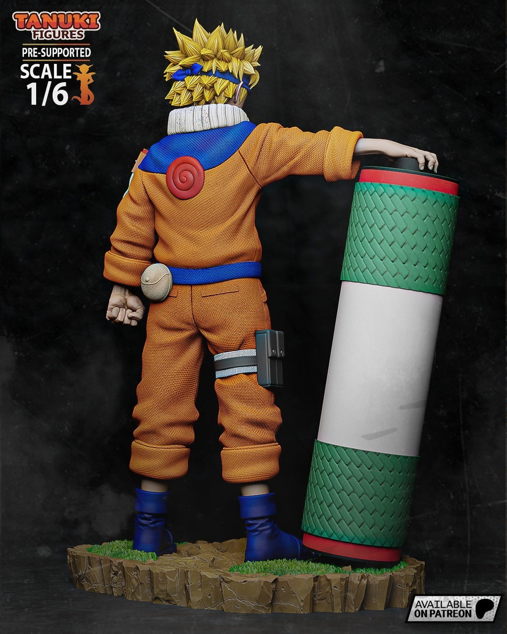 Naruto Uzumaki Classic (Naruto) 3D Printed Garage Kit Figure