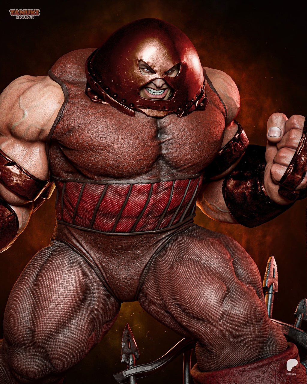 Juggernaut (X-Men) 3D Printed Garage Kit Figure