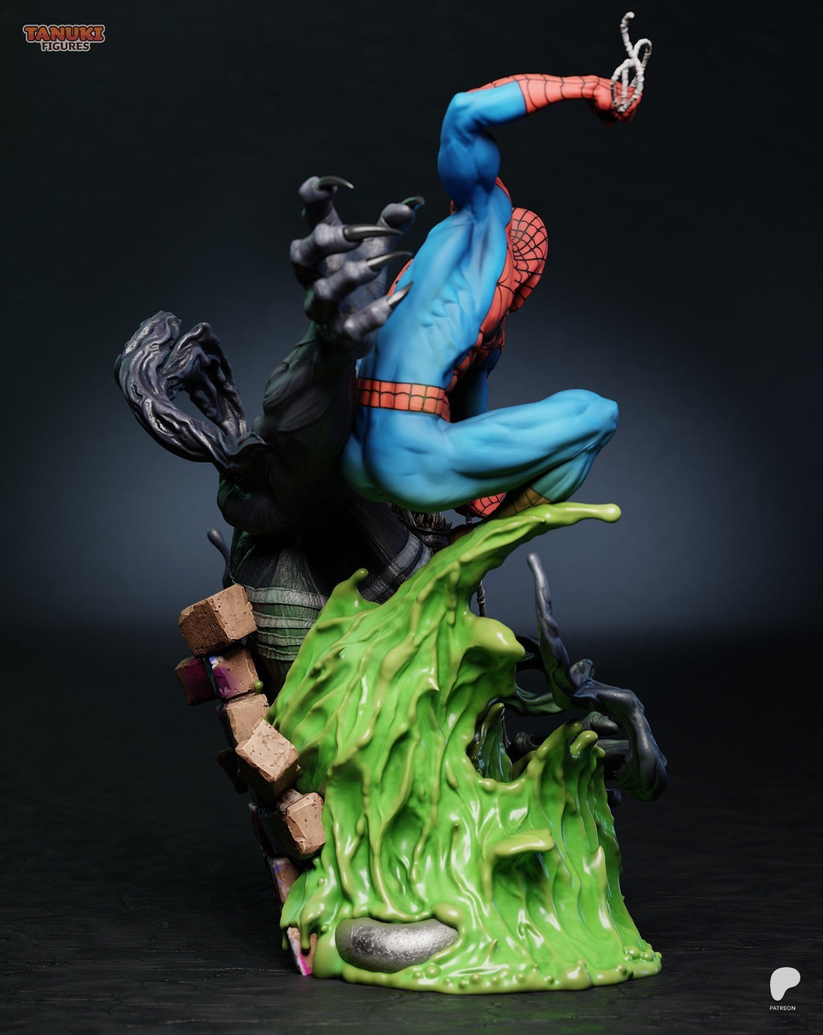 Spider-Man (Marvel) 3D Printed Garage Kit Figure