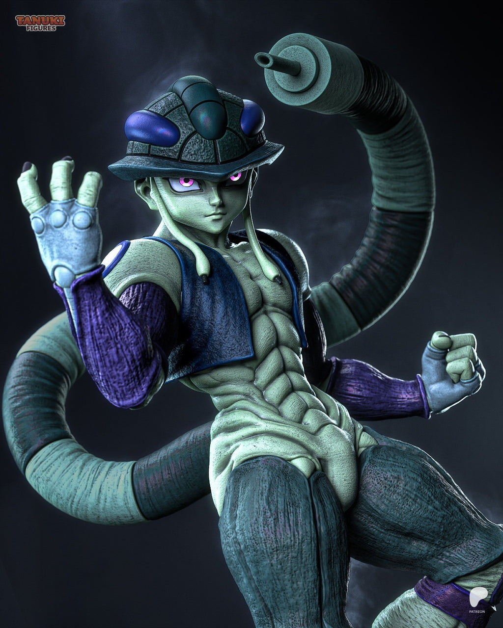 Meruem (Hunter x Hunter) 3D Printed Garage Kit Figure