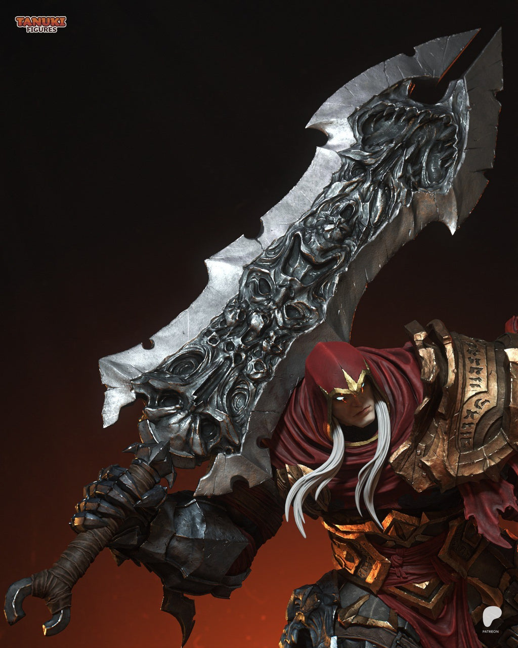War (Darksiders) 3D Printed Garage Kit Figure