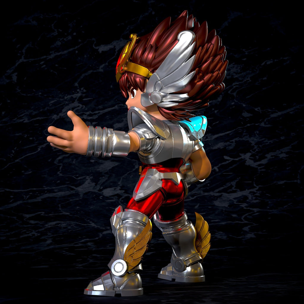 Pegasus Seiya Saint Seiya Fan Art Figure Full Colour 3D Printed Statue