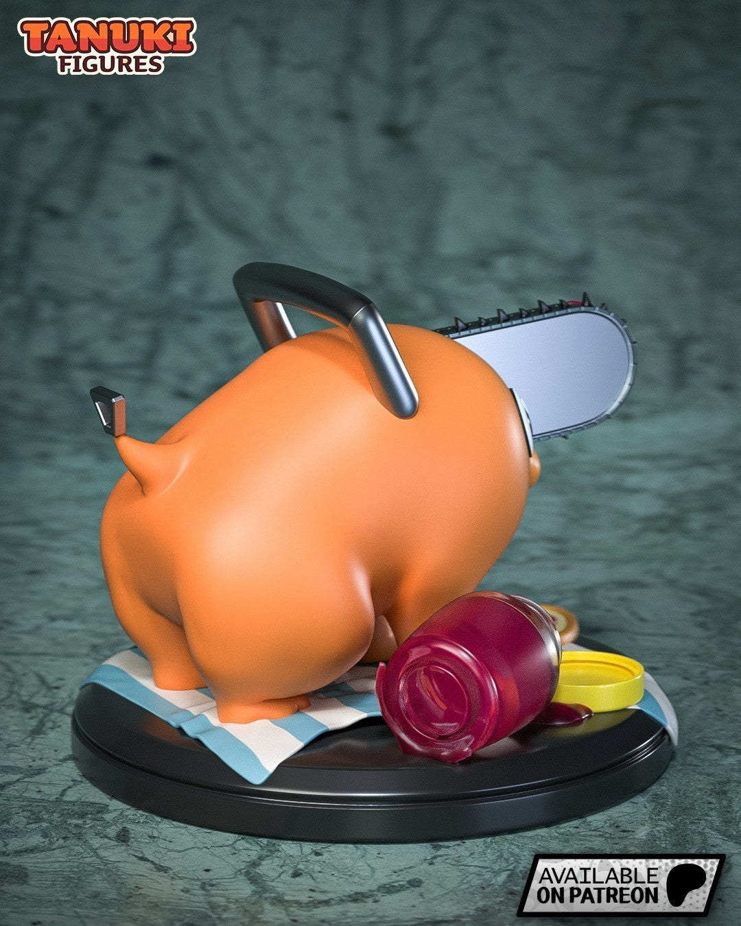 Pochita (Chainsaw Man) 3D Printed Garage Kit Figure