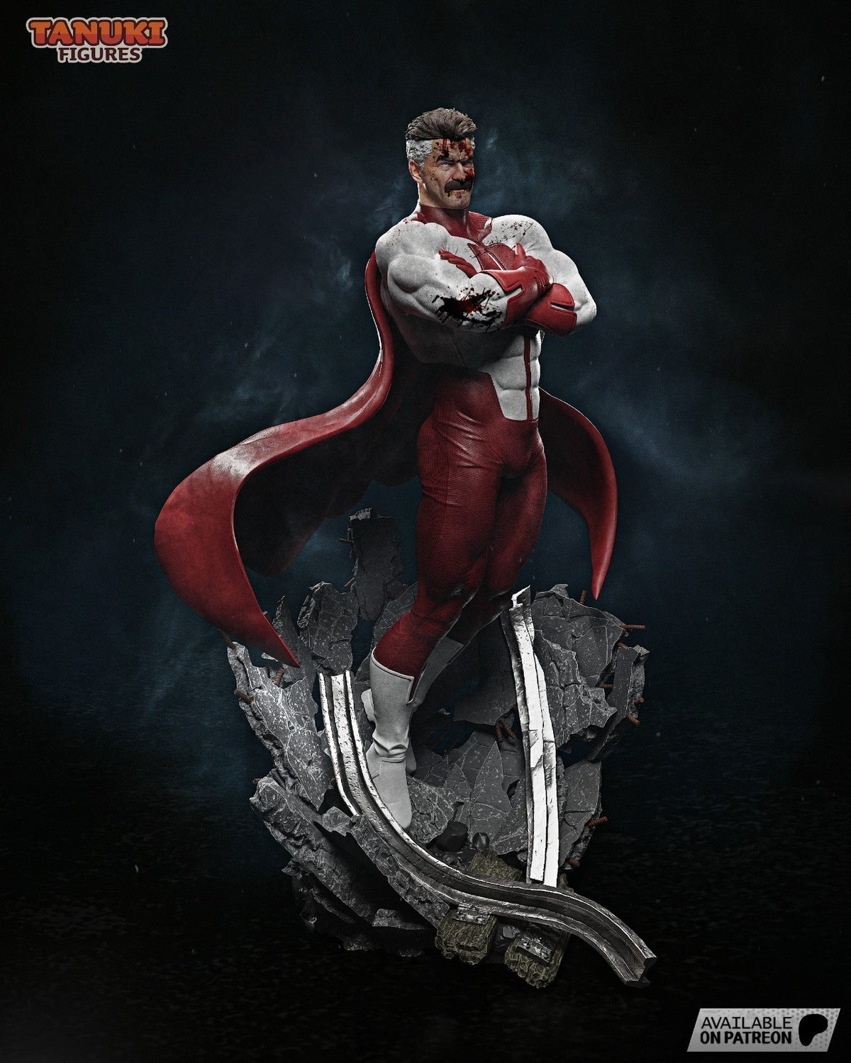 Omni-Man (Invincible) 3D Printed Garage Kit Figure