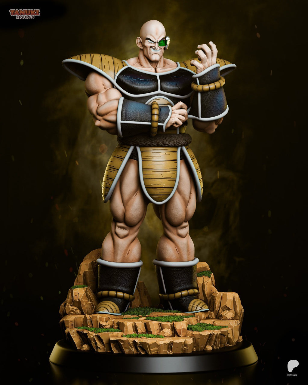 Nappa (Dragon Ball Z) 3D Printed Garage Kit Figure