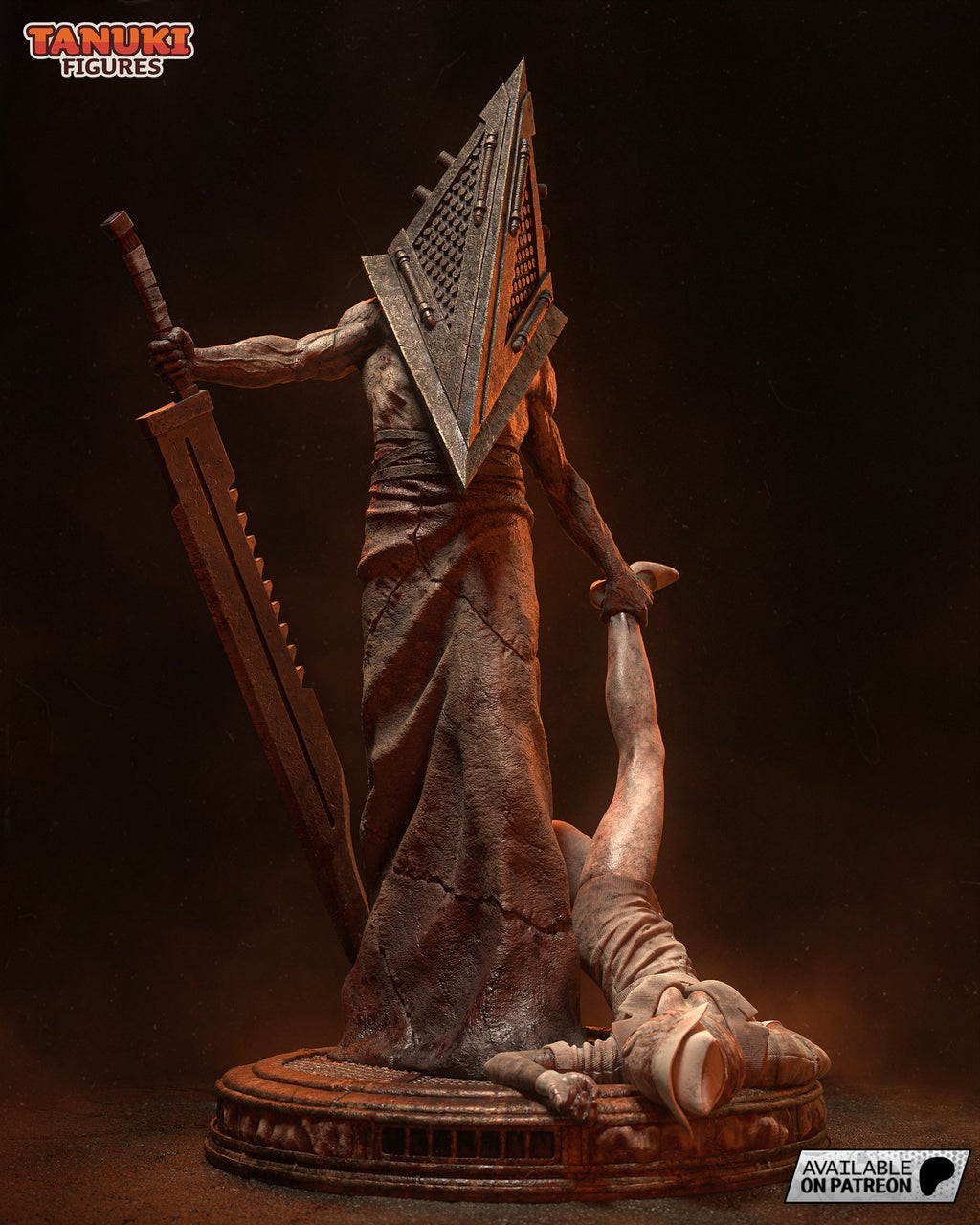 Pyramid Head (Silent Hill) 3D Printed Garage Kit Figure