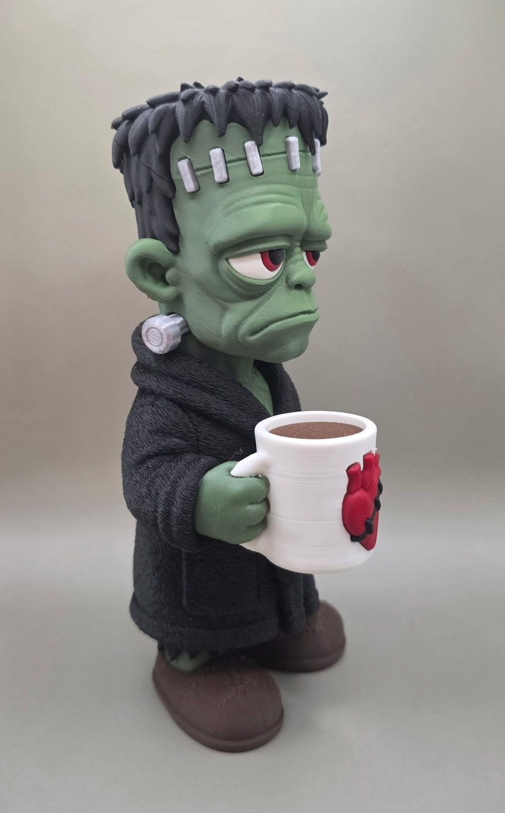 Tired Halloween Frankenstein Figure