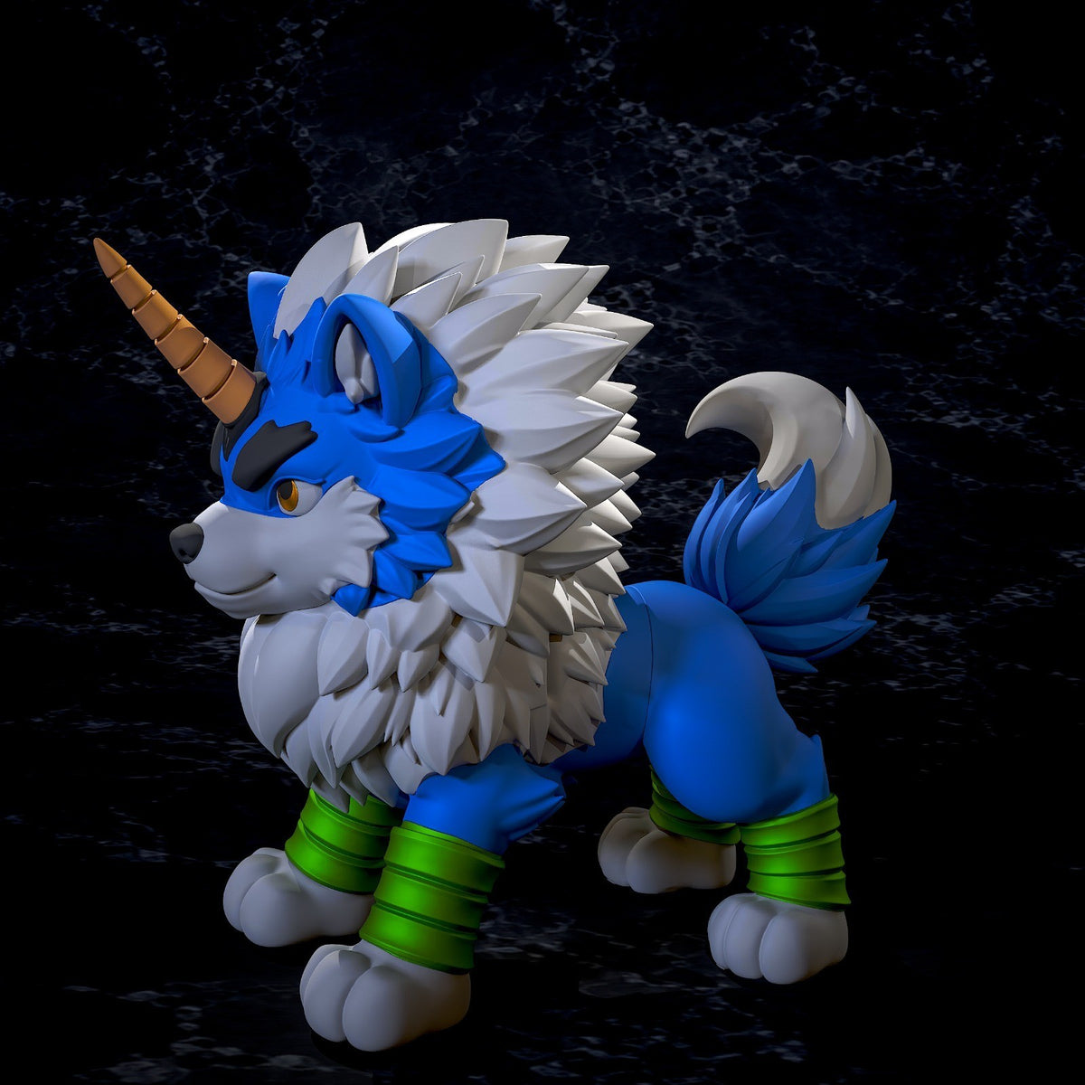 Ranga Tempest Tensura Slime Fan Art Figure Full Colour 3D Printed Statue